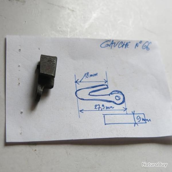 VENDU PAR CUIRASSIER11 N� 66 RESSORT RETOUR DE DETENTE SUR PLATINE (GAUCHE) FUSILS ANCIENS A CHIENS