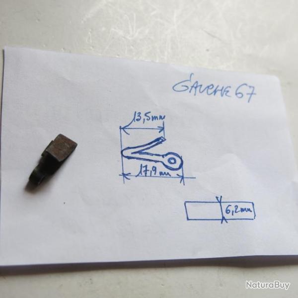 VENDU PAR CUIRASSIER11 N� 67 RESSORT RETOUR DE DETENTE SUR PLATINE (GAUCHE) FUSILS ANCIENS A CHIENS