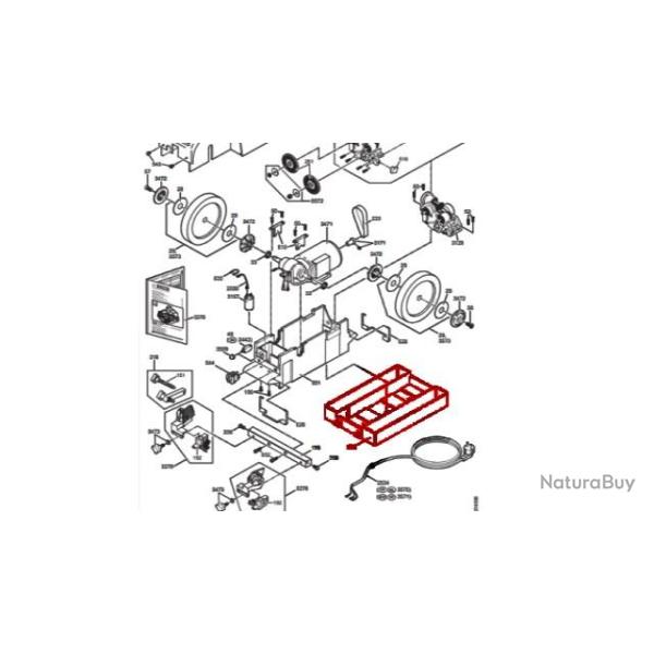 Bac � eau pour Aff�teuse Dick SM-110 ou SM-111