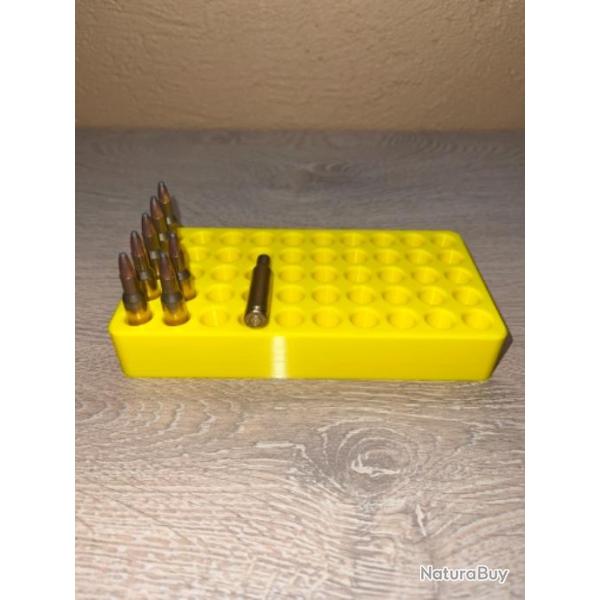 Plateau de rechargement jaune optimis� pour les cartouches 5,56, 222, 223, 7 TCU, 300 AAC blackout