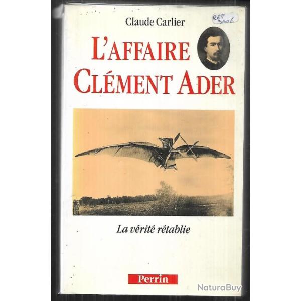 l'affaire cl�ment ader de claude carlier
