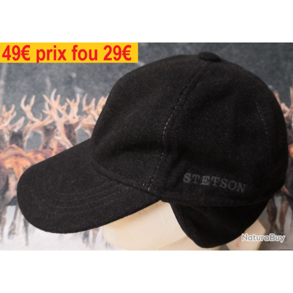casquette polaire � rabats STETSON  VABY     S      277086S