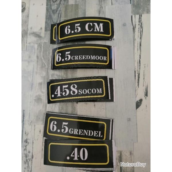 �tiquettes caisse � munition :. 458 socom