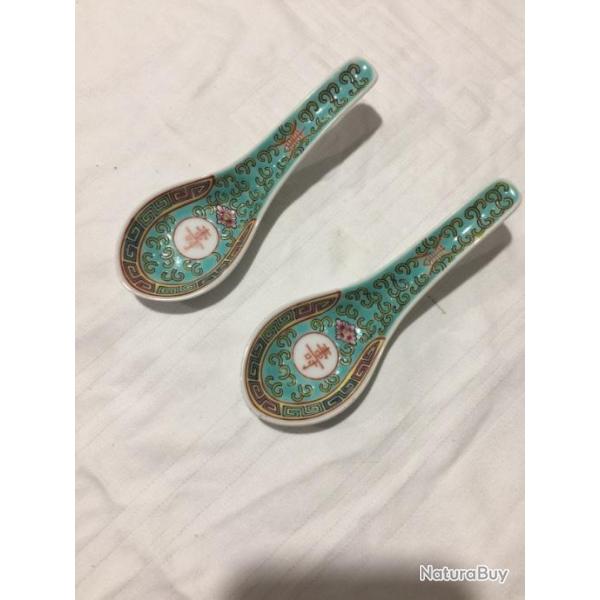 Cuill�re � soupe traditionnelle chinoise