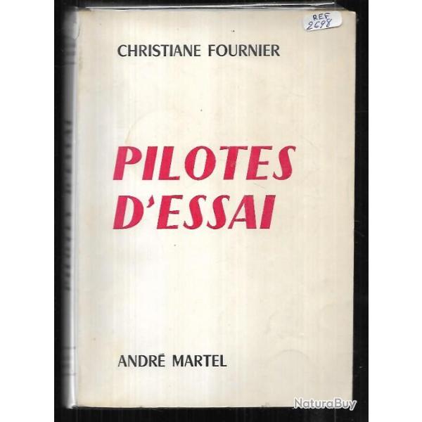 pilotes d'essai de christiane fournier