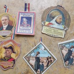 1914 1918 premi&egrave;re guerre ww1 6 journ&eacute;e poilu rares car papier arm&eacute;e Afrique Foch troupes coloniale