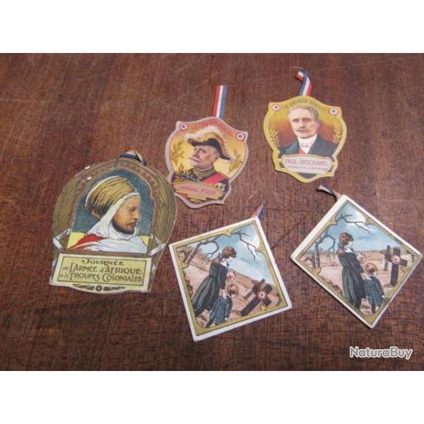 1914 1918 premi�re guerre mondiale journ�e poilu rares papier arm�e Afrique Foch troupes coloniale