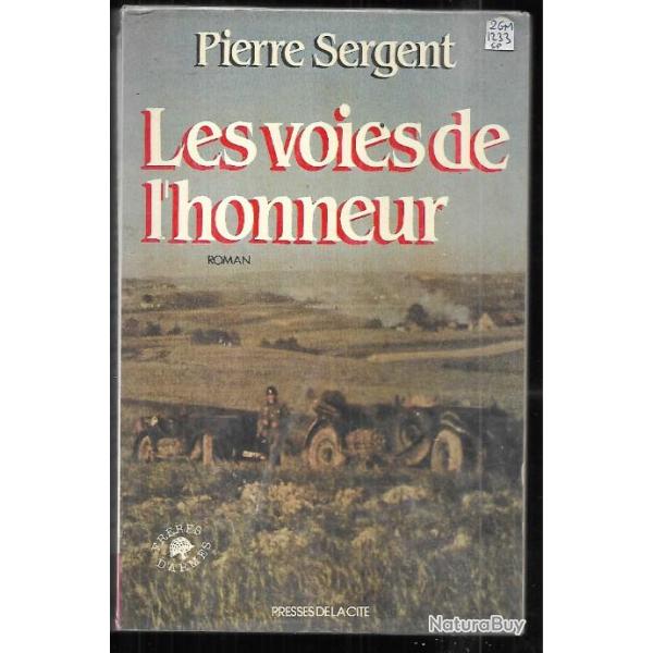 les voies de l'honneur de pierre sergent