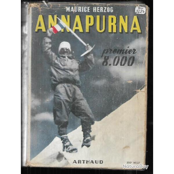annapurna premier 8000 de maurice herzog himalaya