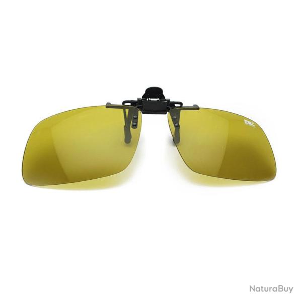Lunettes clip Polarisante Jaune Extra Carp