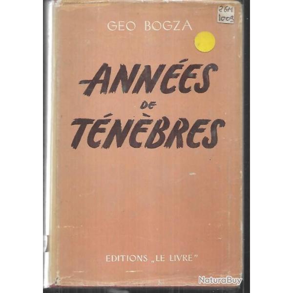 ann�es de t�n�bres de g�o bogza