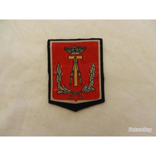 Insigne badge tissu police Belgique  - r�gle et compas