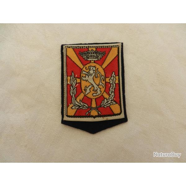 Insigne badge tissu police Belgique  - lion