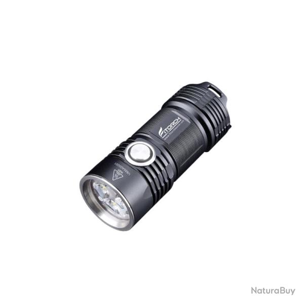 Lampe torche P25 noire - 3000 Lumens