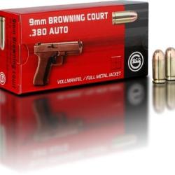 VOLLMANTEL / FMJ - GECO -, 9 mm court, Boite de 50, 96 gr