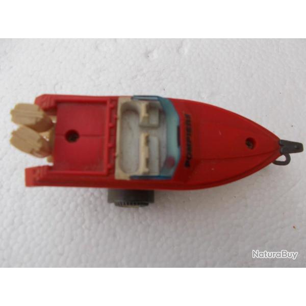 bateau secours pompiers sur remorque,bon �tat