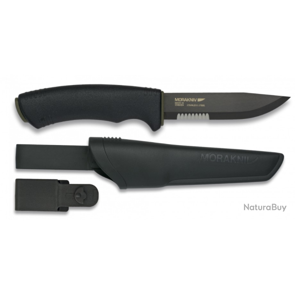 Couteau Morakniv Bushcraft Black Lame 10.90 cm 17341071
