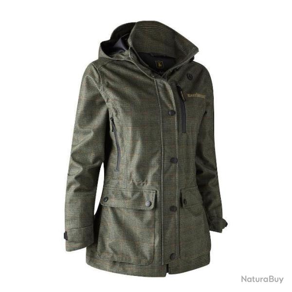 Veste Lady Gabby � carreaux Deerhunter