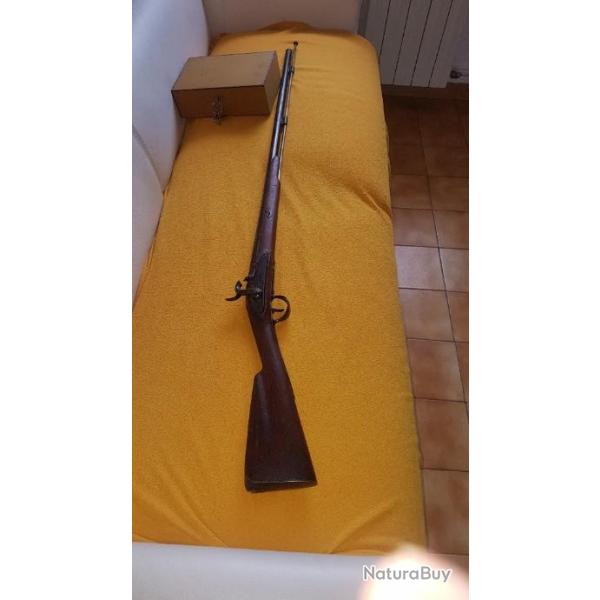 gros fusil piston sur la base du reglementaire