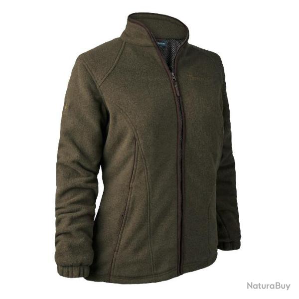 Polaire Lady Josephine vert avec membrane Deerhunter OUTLET