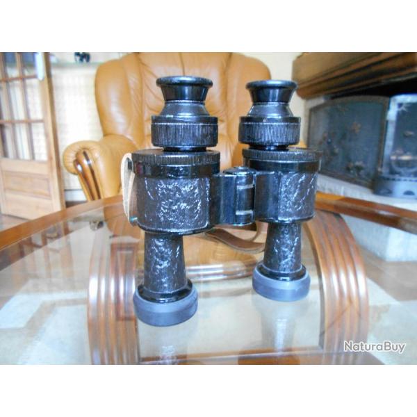 JUMELLES MARINE HUET 8/30 MODELE 1933