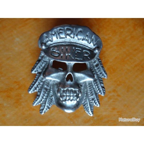 Insigne Biker t�te de mort