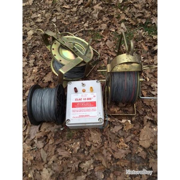 Kit electrification cloture chasse