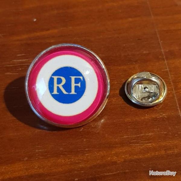 Pin's 2cm cocarde republique francaise RF