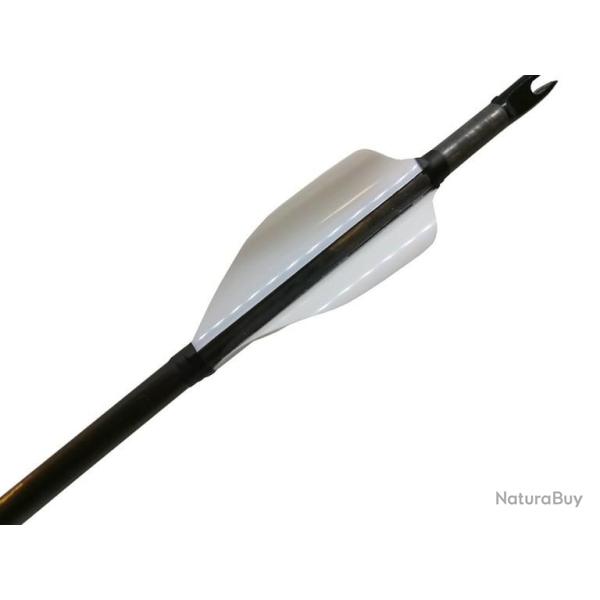XS-WINGS - Plumes 50 mm Low Profile GAUCHER (LH) VERT M�TALLIQUE