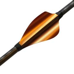 XS-WINGS - Plumes 50 mm High Profile DROITIER (RH) BRONZE M&Eacute;TALLIQUE