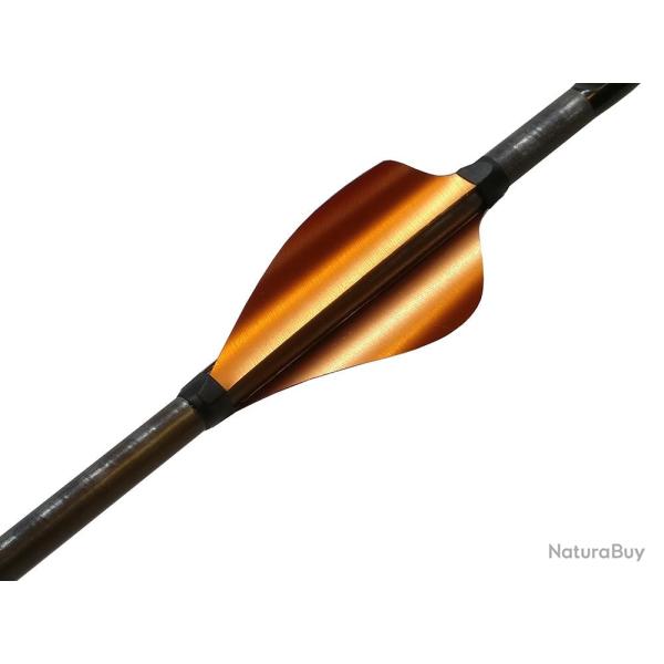 XS-WINGS - Plumes 50 mm High Profile DROITIER (RH) BRONZE M�TALLIQUE