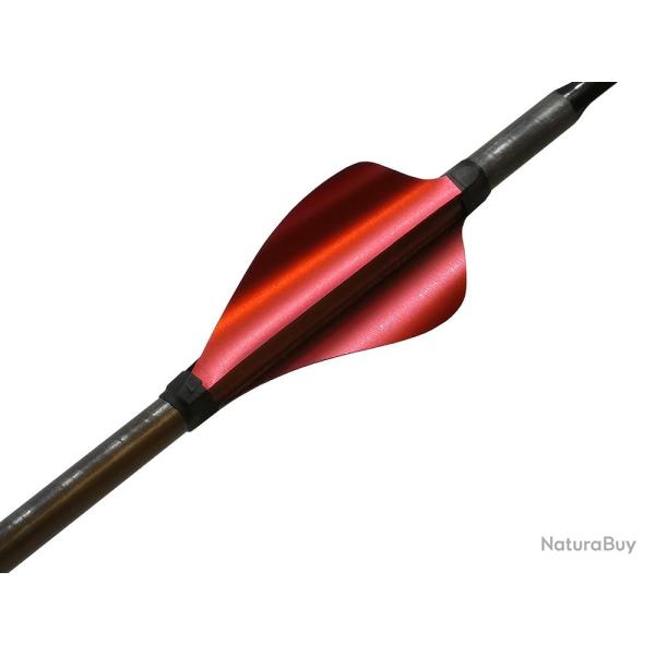 XS-WINGS - Plumes 50 mm High Profile DROITIER (RH) ROUGE M�TALLIQUE