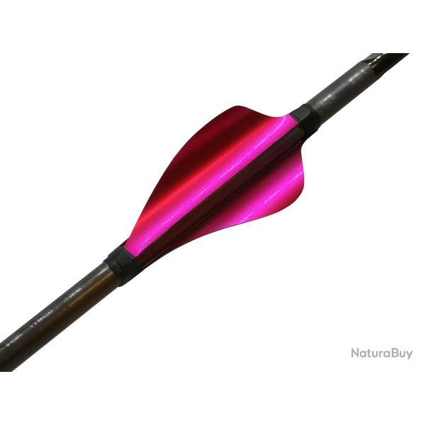 XS-WINGS - Plumes 50 mm High Profile DROITIER (RH) ROSE M�TALLIQUE