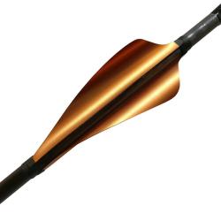 XS-WINGS - Plumes 60 mm High Profile DROITIER (RH) BRONZE M&Eacute;TALLIQUE