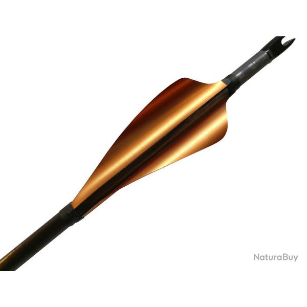 XS-WINGS - Plumes 60 mm High Profile DROITIER (RH) BRONZE M�TALLIQUE