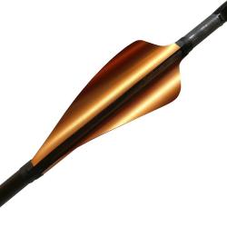 XS-WINGS - Plumes 60 mm High Profile GAUCHER (LH) BRONZE M&Eacute;TALLIQUE