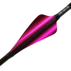 XS-WINGS - Plumes 60 mm High Profile DROITIER (RH) ROSE M&Eacute;TALLIQUE
