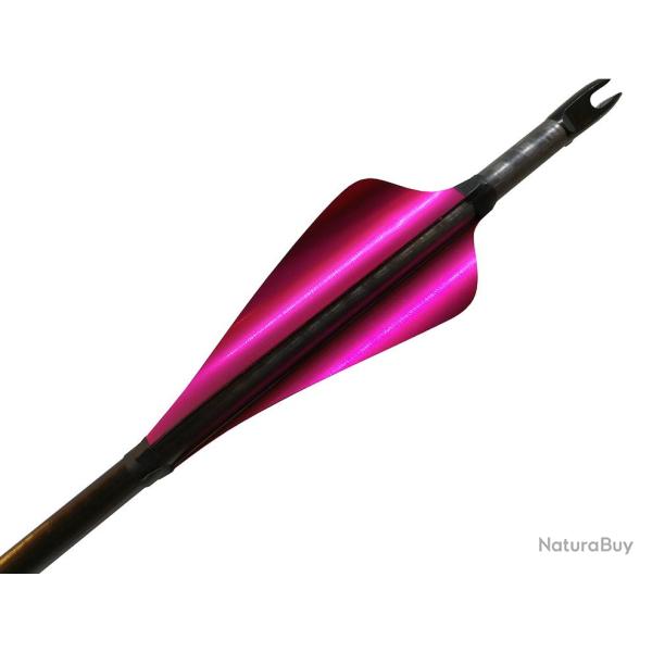 XS-WINGS - Plumes 60 mm High Profile DROITIER (RH) ROSE M�TALLIQUE