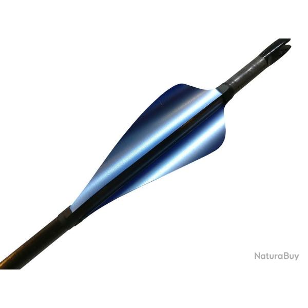 XS-WINGS - Plumes 60 mm High Profile GAUCHER (LH) BLEU CIEL M�TALLIQUE