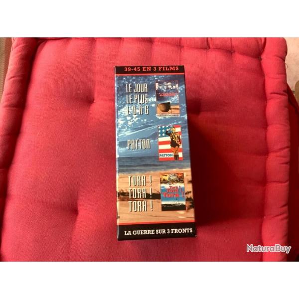 Coffret de quatre cassettes de guerre, pas de prix de r�serve