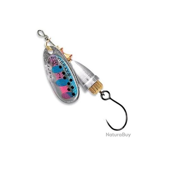 CUILLERE VIBRAX FLUORESCENT BS RT HAMECONS SIMPLE SANS ARDILLON NPC Taille 3