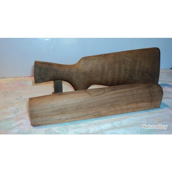 CROSSE ET DEVANT  BOIS FRANCHI-VERNEY CARRON SYSTEME ARC  - BRUTE -PRET A FINIR .