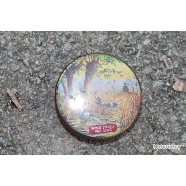 Boite vide de graisse d'arme pour dcoration