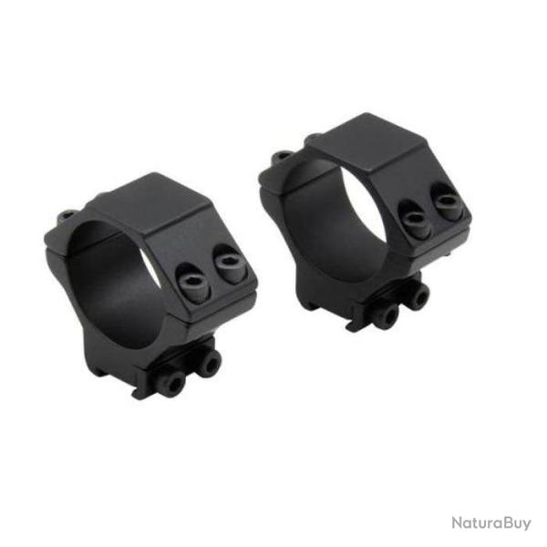 Collier de montage Aluminium Fuzyon Rail 11 mm- Diam. 30 mm Bas - Bas