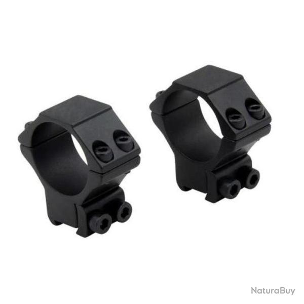 Collier de montage Aluminium Fuzyon Rail 11 mm- Diam. 30 mm Bas - Medium