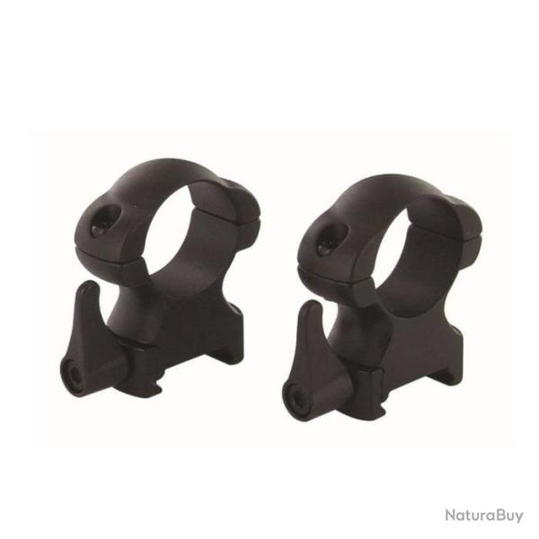 Collier de montage acier Fuzyon Rail weaver � serrage rapide - Haut / 25.4 mm