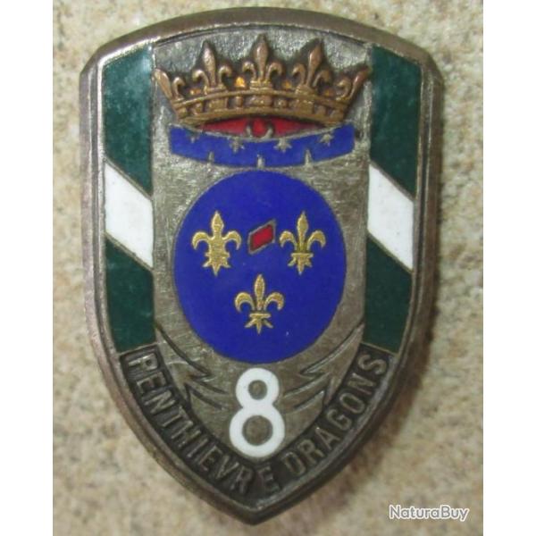 8 Rgiment de Dragons, PENTHIEVRE, mail, vert fonc