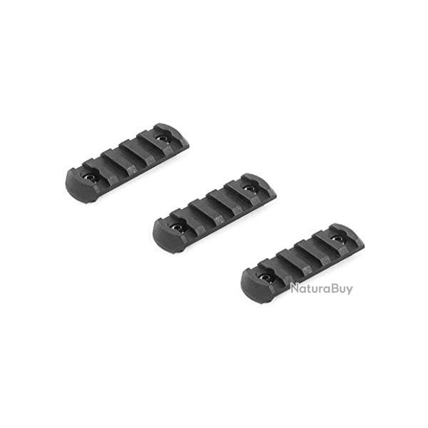 M-Lok Rail, Short, 3 pcs/set