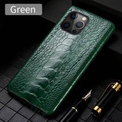 Coque iPhone Autruche Veritable-Pied Vert-iPhone 12 20260729082510