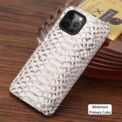 Coque iPhone Serpent Veritable Python-Ventre Naturel-iPhone 11 Pro Max 20260729082511